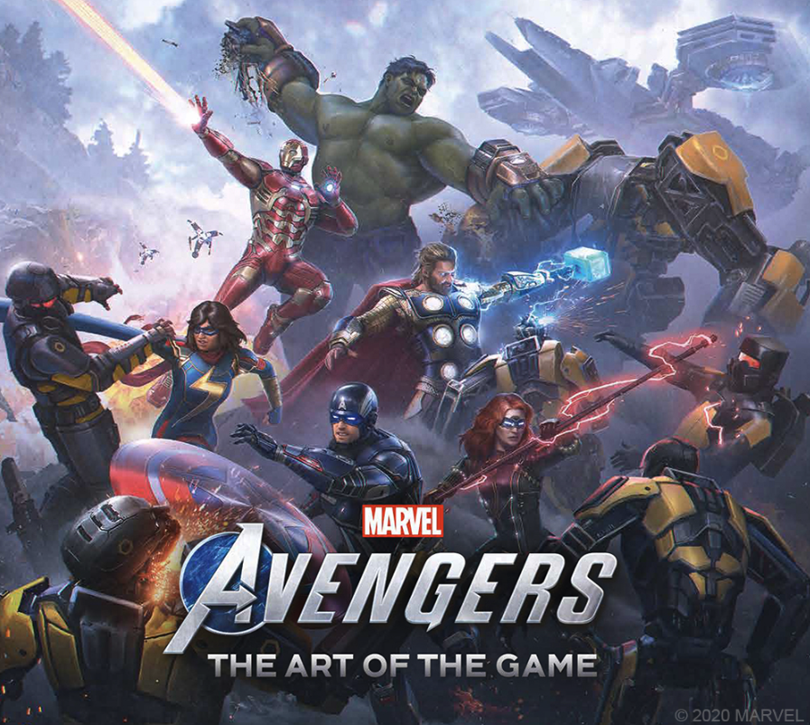 Arte promocional de Marvel Avengers The Art of the Game